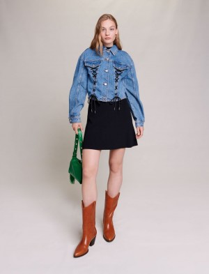 Maje Denim Blå | Danmark_M93521