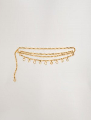 Maje Jewellery Chain Guld | Danmark_M33267