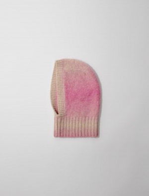 Maje Knit Balaclava Lyserød | Danmark_M72145