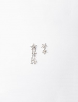 Maje Star Strass-earings Crystal | Danmark_M57251