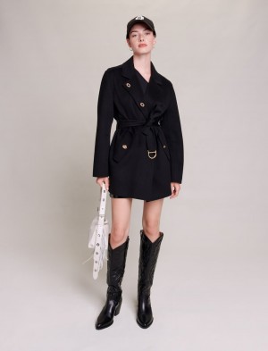Maje Tweed Sort | Danmark_M58956
